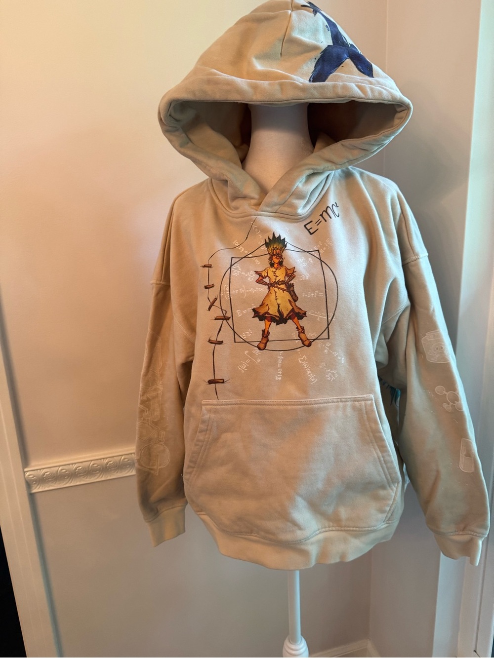 Kages Club "Dr. STONE" Senku Vitruvian Man Hoodie